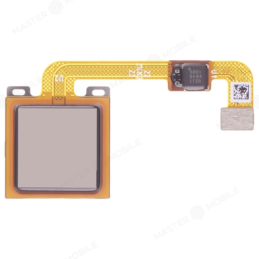 Шлейф для Xiaomi Redmi Note 4X с комп. + сканер отпечатка пальца (золотистый)  фото №1