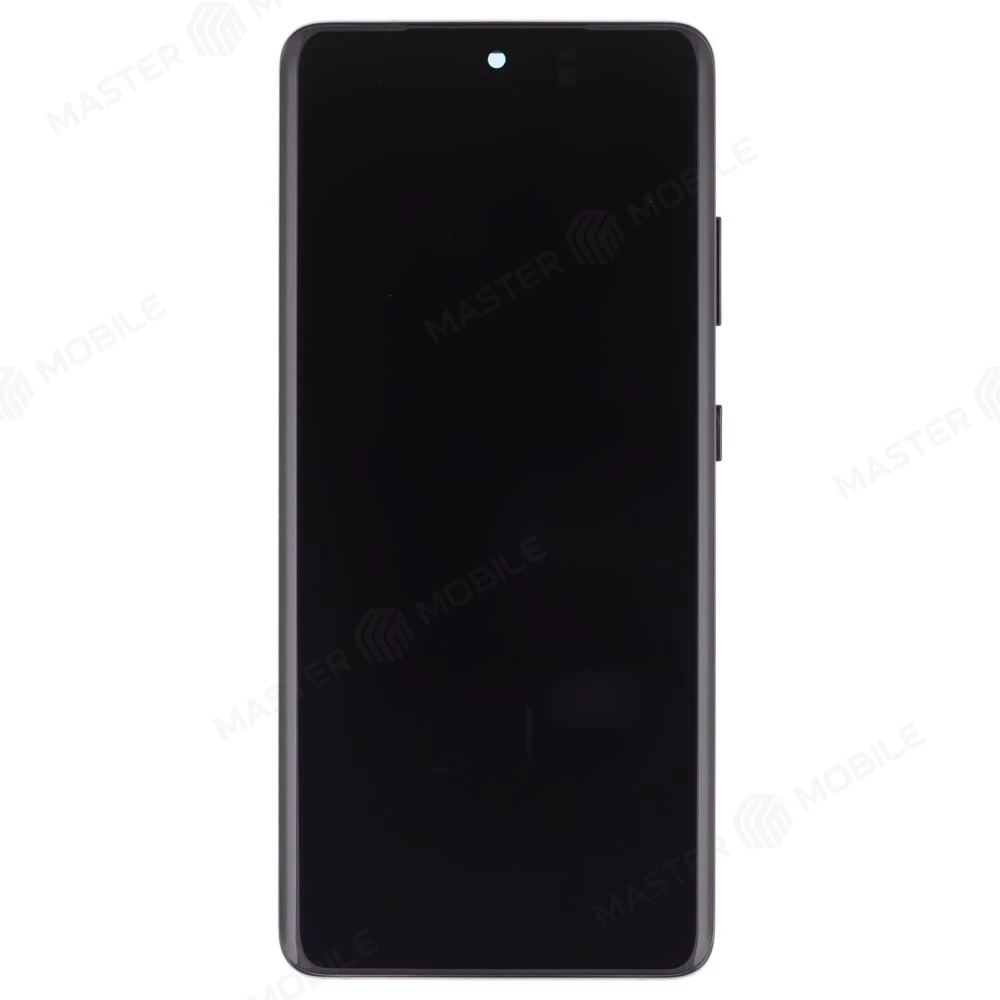 Дисплей для Samsung G998 Galaxy S21 Ultra + тачскрин (черный) (в рамке) (OLED) (Full Size) фото №1