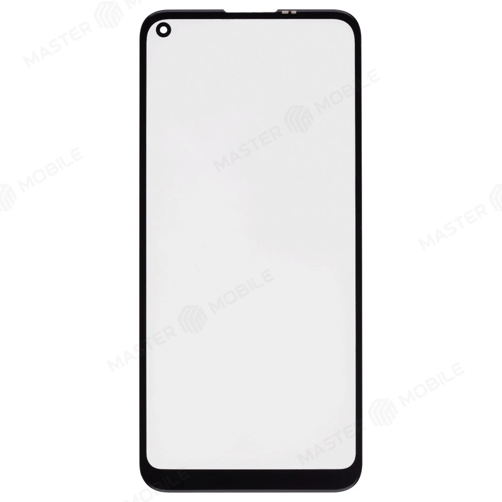 Стекло модуля для Samsung A115 Galaxy A11 / M115 Galaxy M11 + OCA (черный) (Premium) фото №1