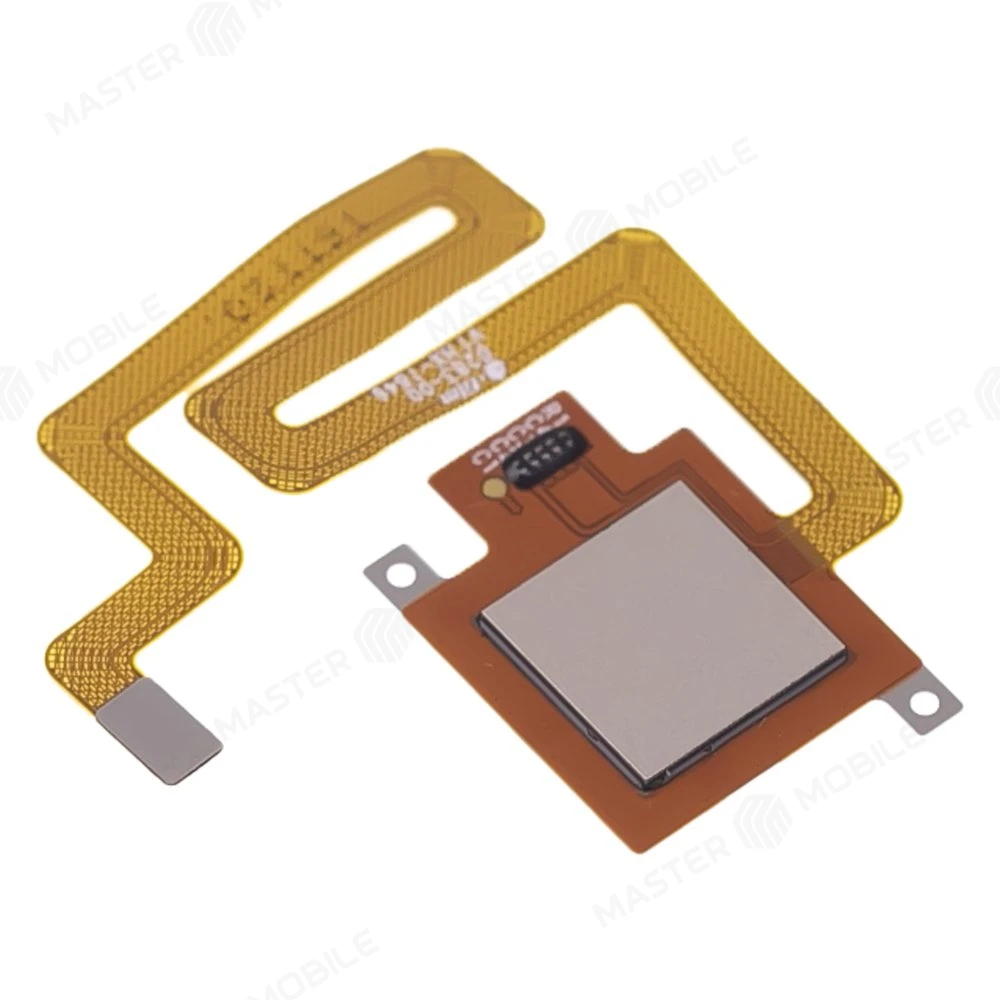 Шлейф для Xiaomi Redmi 4 с комп. + сканер отпечатка пальца (золотистый)  фото №3