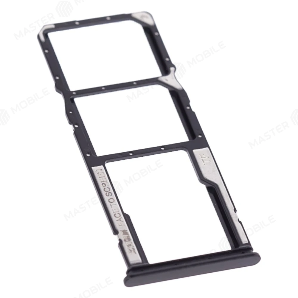 Держатель сим-карты для Xiaomi Redmi Note 11 4G (2201117TY/G) / Redmi Note 11S 4G (2201117SY/G) (черный)  фото №3