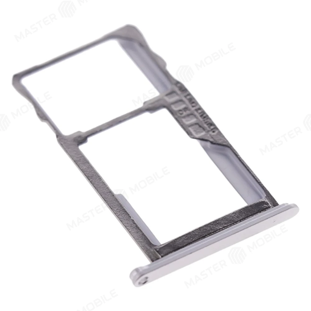 Держатель сим-карты для Meizu M3 Note (L681H) / M3 Note (M681H) / M3s Mini (серебристый) фото №3