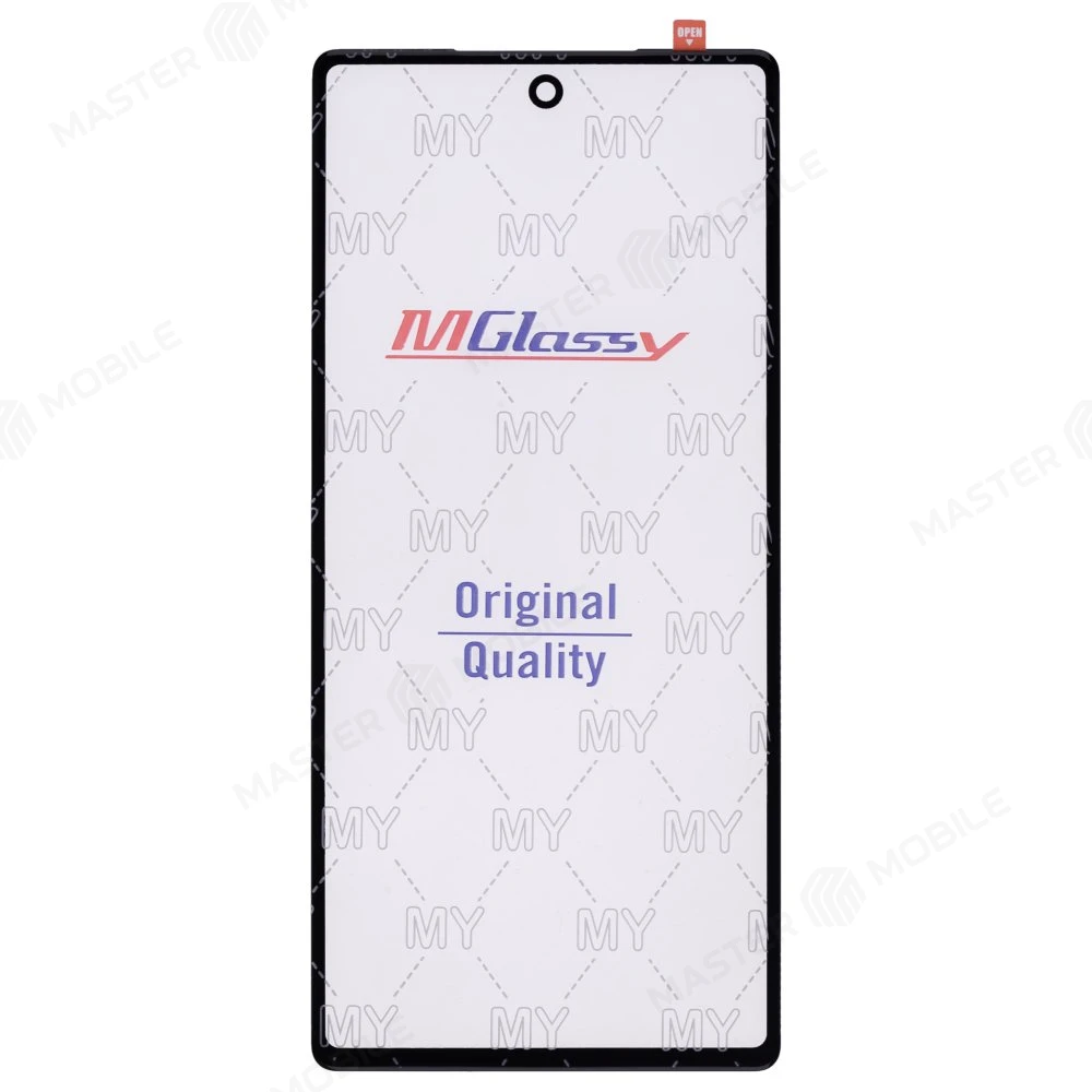 Стекло модуля для Google Pixel 6 (GB7N6/G9S9B16/G9S9B/GR1YH) + OCA (черный) (Musttby) фото №1