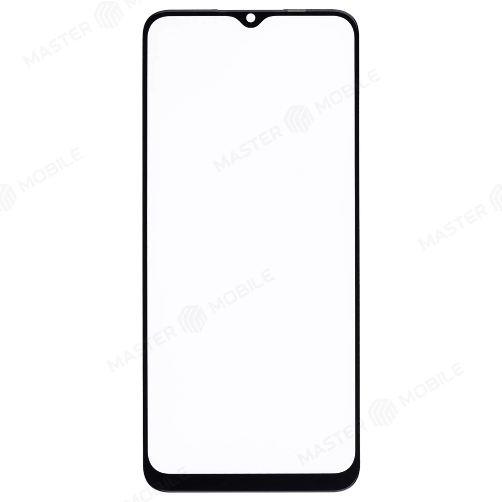 Стекло модуля для Realme C11 (RMX2185) / C15 (RMX2180) / OPPO A15 (CPH2185) / A15s (CPH2179) / A16 (CPH2269) и др. + OCA (черный)  фото №1