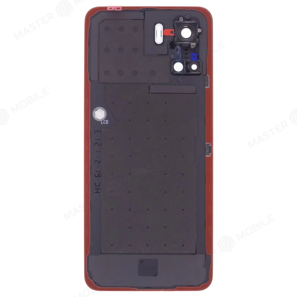 Задняя крышка для Huawei Honor 90 Lite (CRT-NX1) (черный) (в сборе со стеклом камеры) фото №2