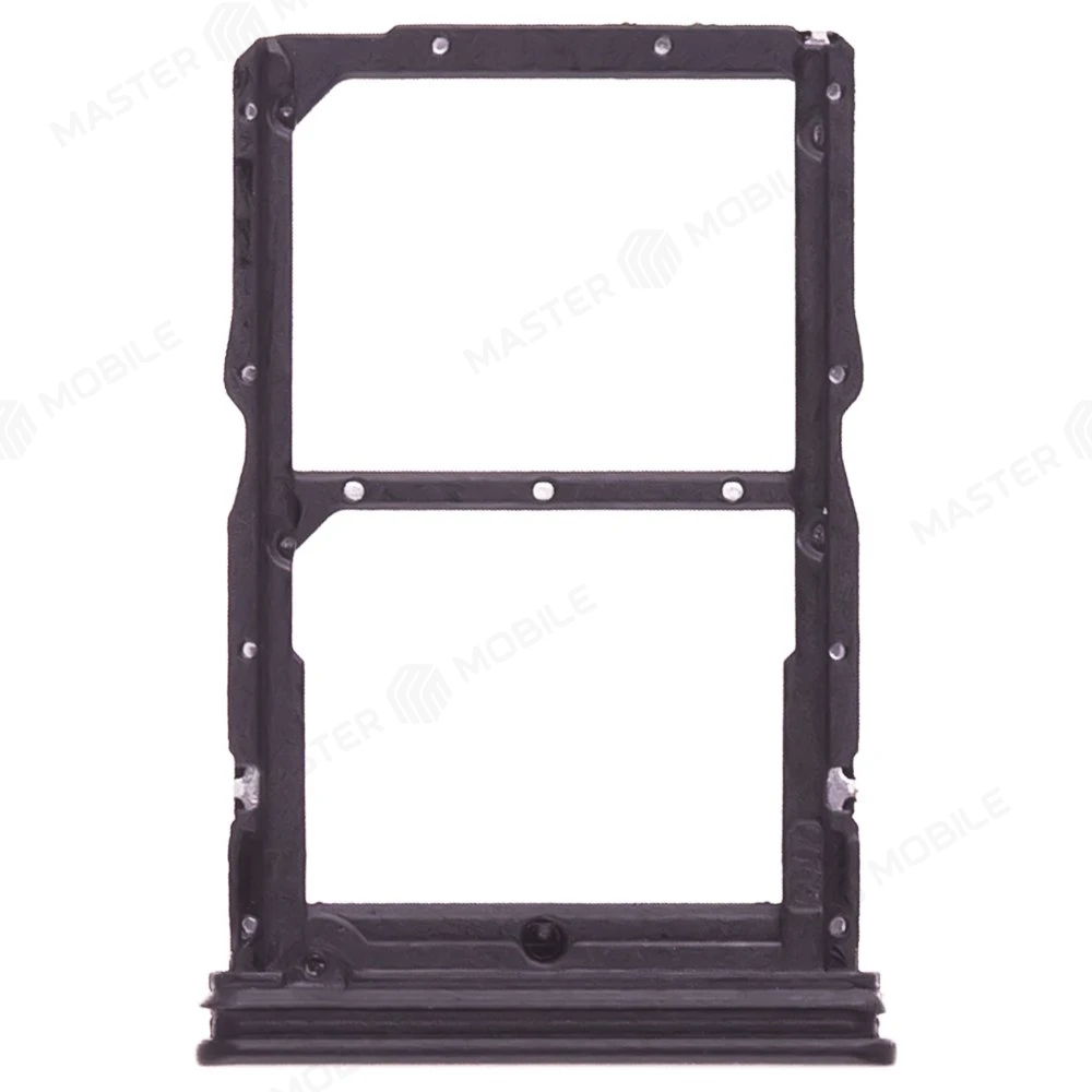 Держатель сим-карты для Huawei Honor 30S (CDY-NX9A) (черный) фото №2