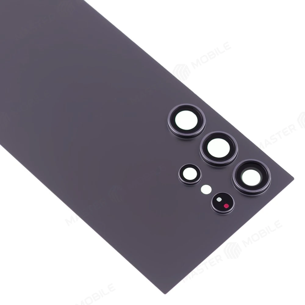 Задняя крышка для Samsung S928 Galaxy S24 Ultra (черный) (в сборе со стеклом камеры) фото №3