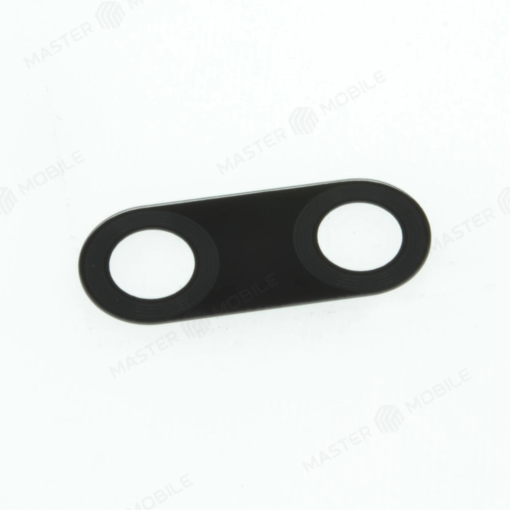 Стекло задней камеры для Huawei P Smart 2019 (POT-LX1) / Y7 2019 (DUB-LX1) / Y7 Pro 2019 (DUB-LX2) (без рамки) (черный) фото №1