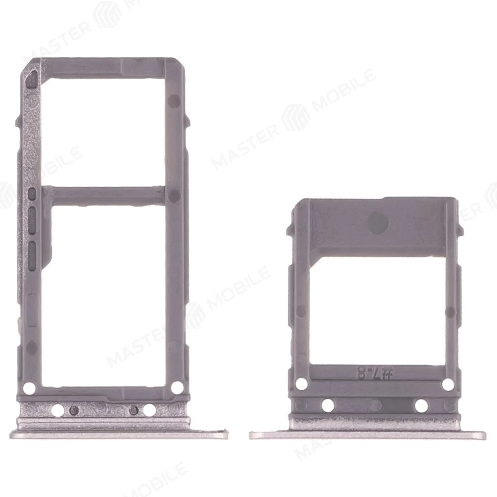 Держатель сим-карты для Samsung A520 Galaxy A5 (2017) / A720 Galaxy A7 (2017) (розовый) фото №2