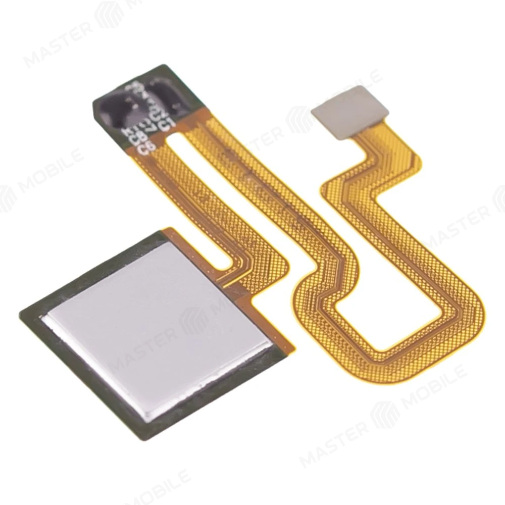 Шлейф для Xiaomi Redmi Note 3 (2015116) / Redmi Note 3 Pro (2015161) с комп. + сканер отпечатка пальца (серебристый)  фото №3