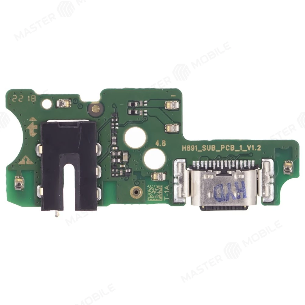 Нижняя плата для Tecno Pova 4 Pro (LG8n) с комп. + разъем зарядки + микрофон (ORIG100) фото №2