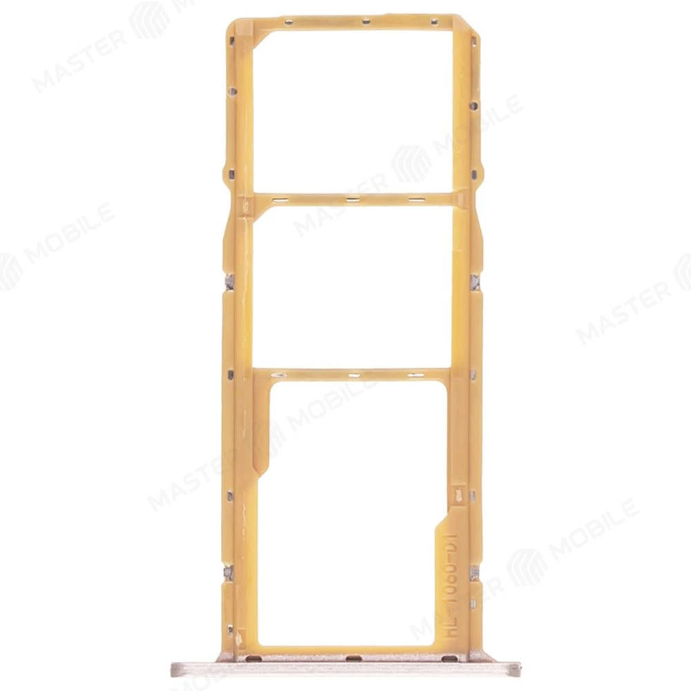 Держатель сим-карты для Huawei Y5p (DRA-LX9) (золотистый) фото №2