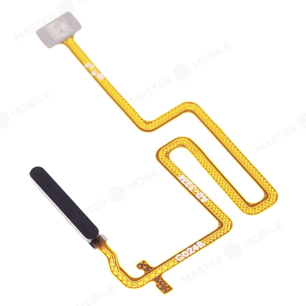 Шлейф для OPPO A96 4G (CPH2333) с комп. + сканер отпечатка пальца (черный)  фото №3