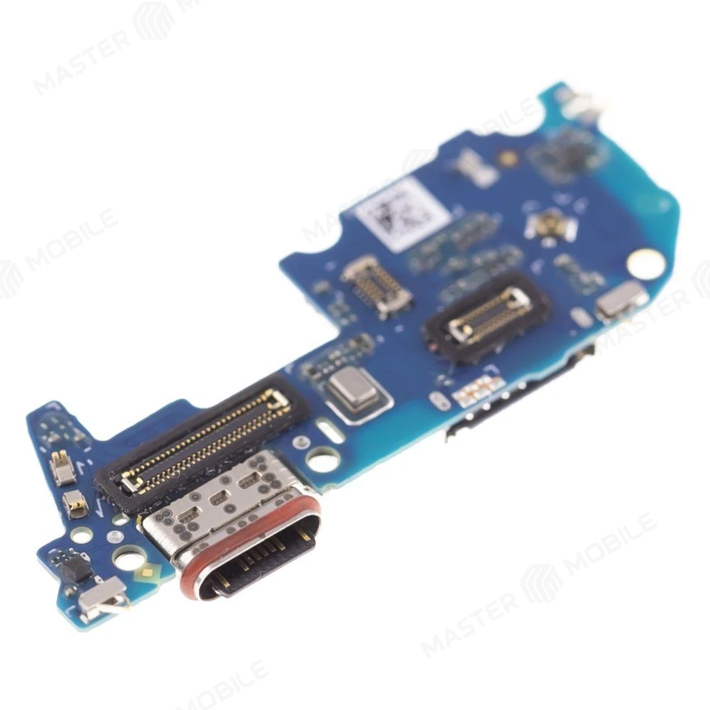 Нижняя плата для Realme 14 Pro+ (RMX5051) с комп. + разъем зарядки + микрофон + разъем SIM (ORIG100) фото №3