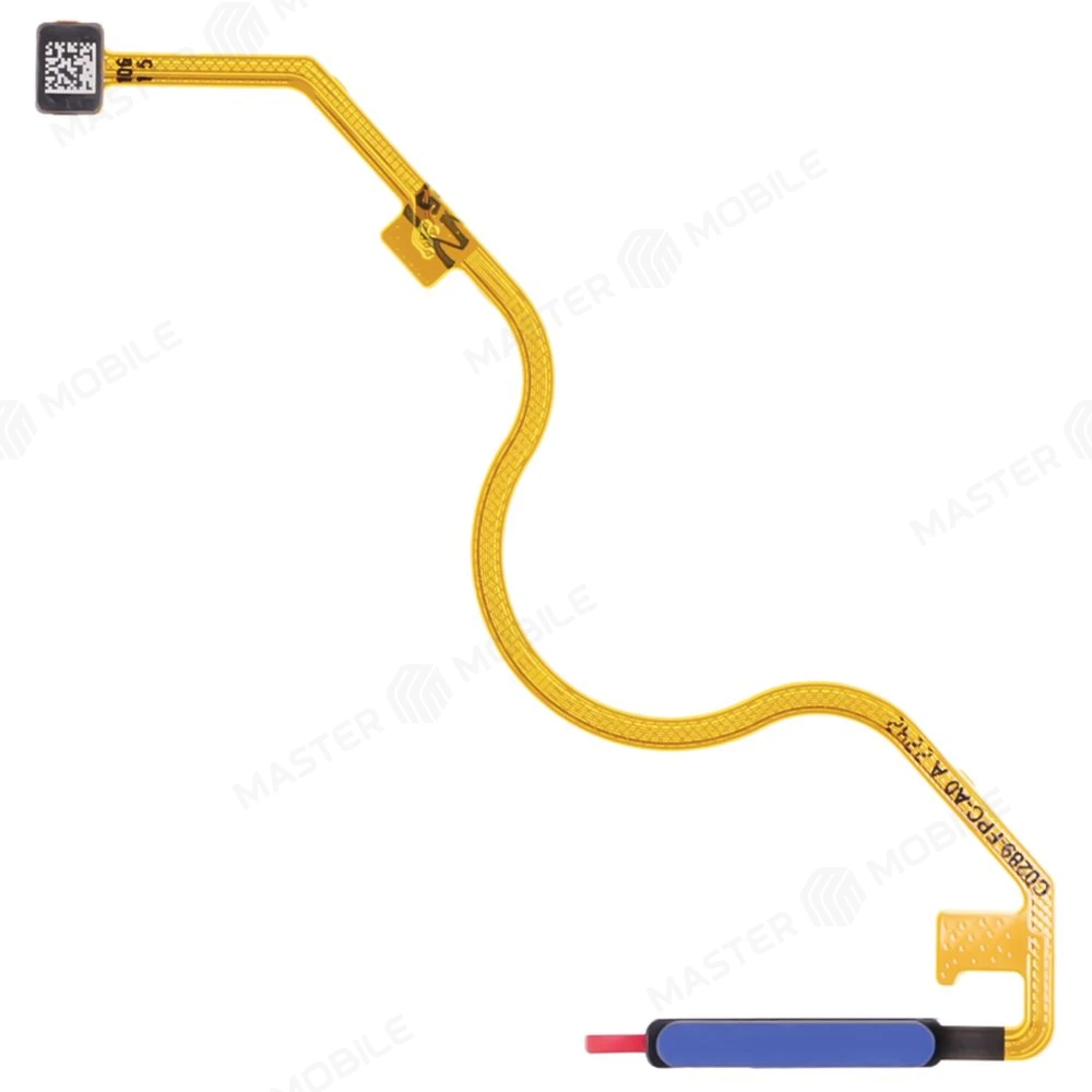 Шлейф для Tecno Pova Neo 3 (LH6n) с комп. + сканер отпечатка пальца (синий) фото №1