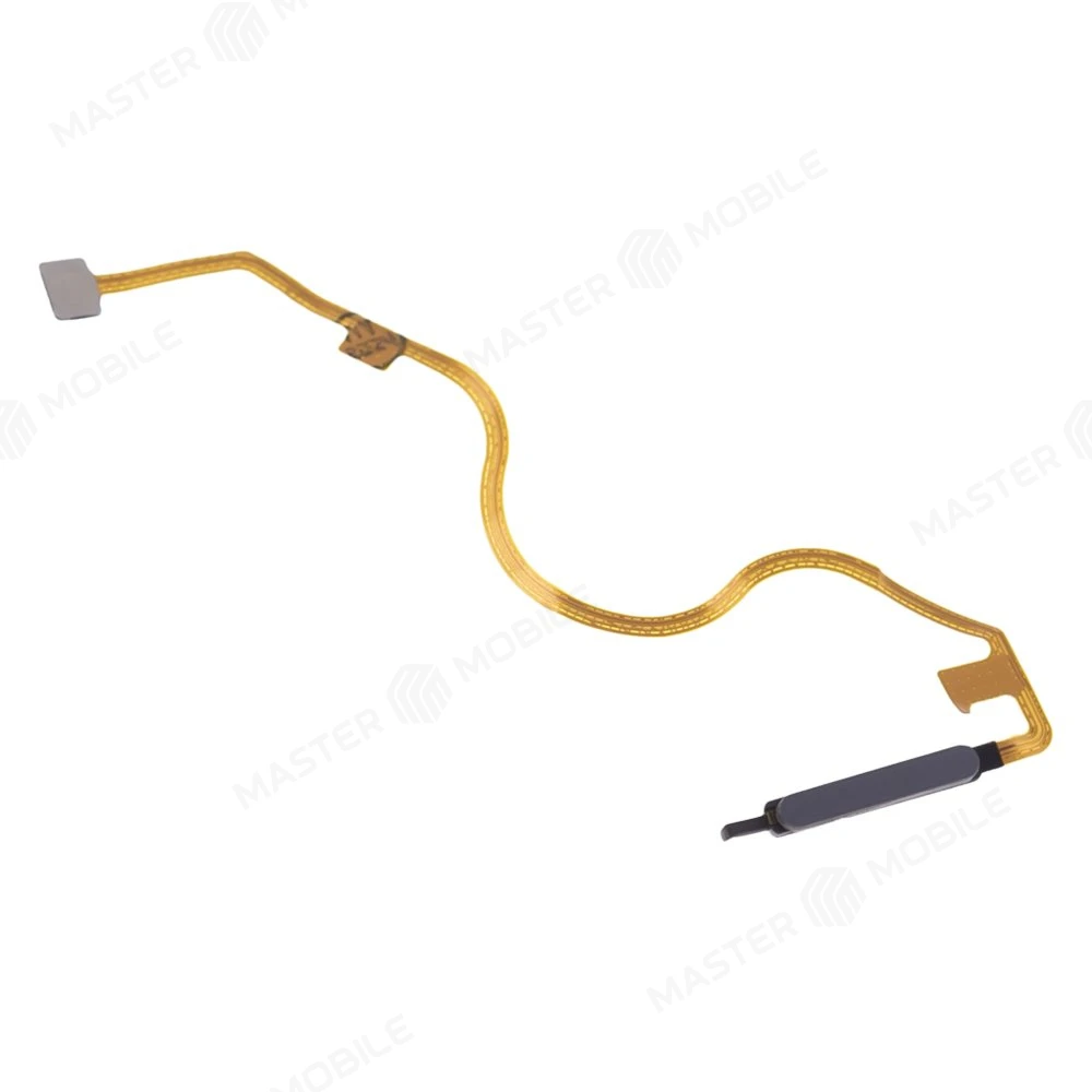 Шлейф для Infinix Hot 20 (X6826B) с комп. + сканер отпечатка пальца (черный)  фото №3