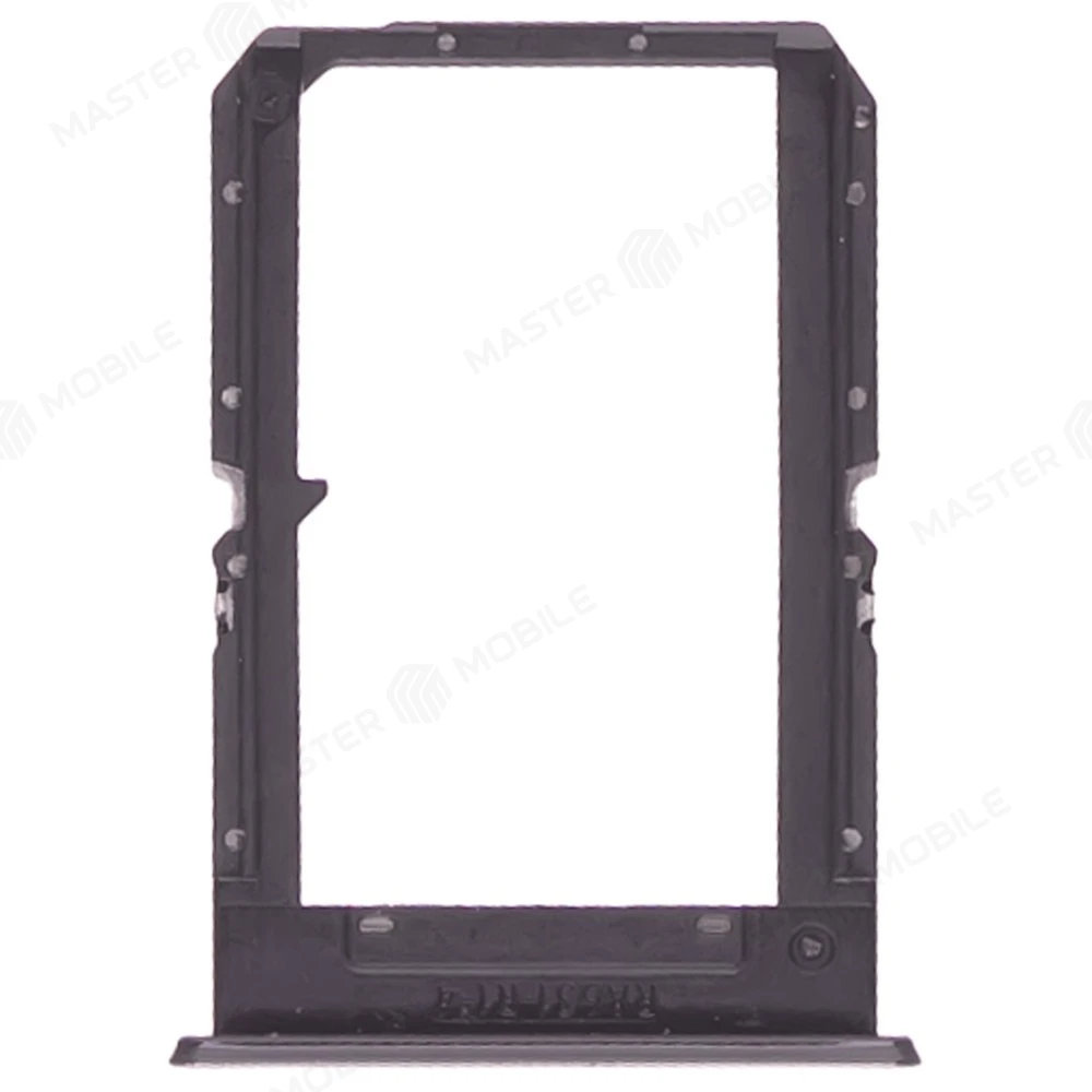 Держатель сим-карты для Realme GT 5G (RMX2202) (серебристый) фото №2