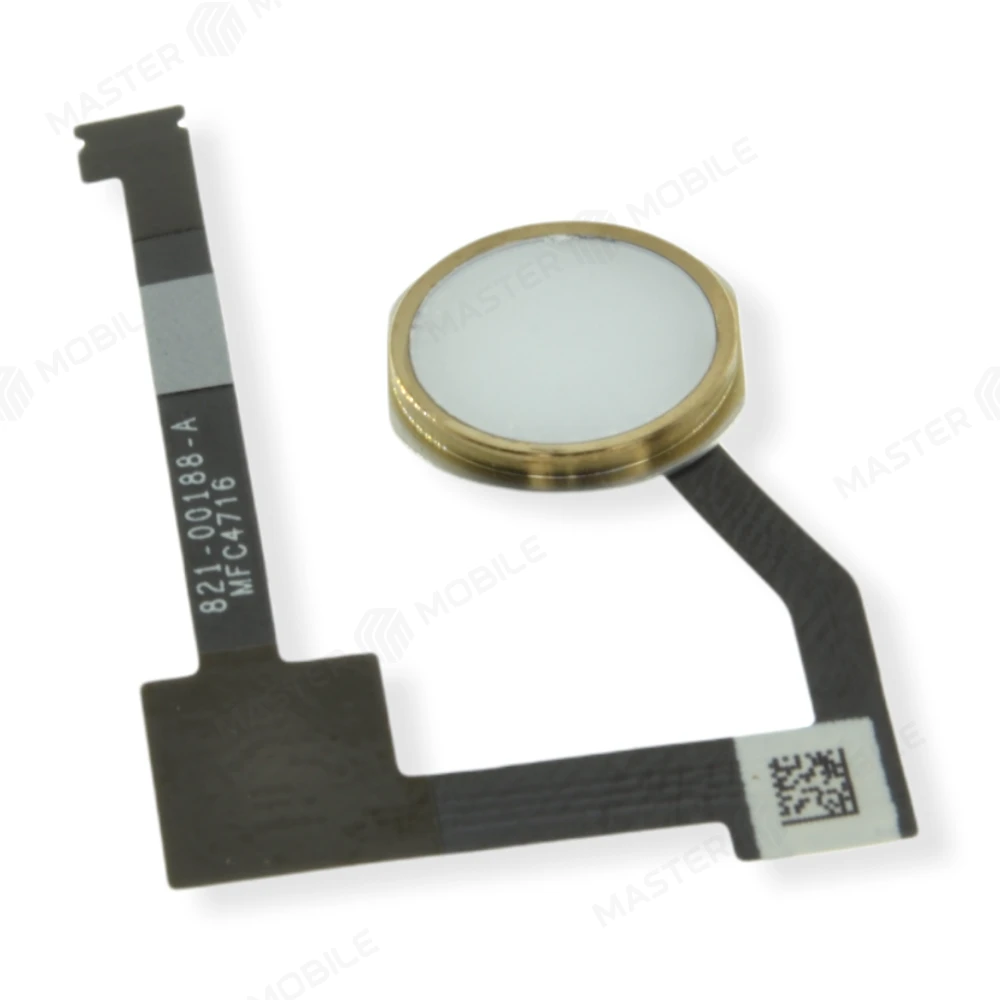 Кнопка (механизм) Home для Apple iPad Air 2 (A1566/A1567) / iPad mini 4 (A1538/A1550) (в сборе) (золотистый) фото №1