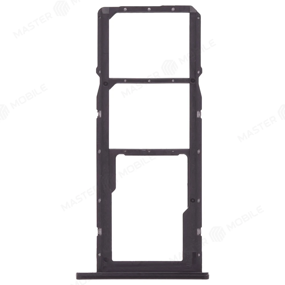 Держатель сим-карты для Huawei Y6p (MED-LX9N) / Honor 9A (MOA-LX9N) (черный) фото №2