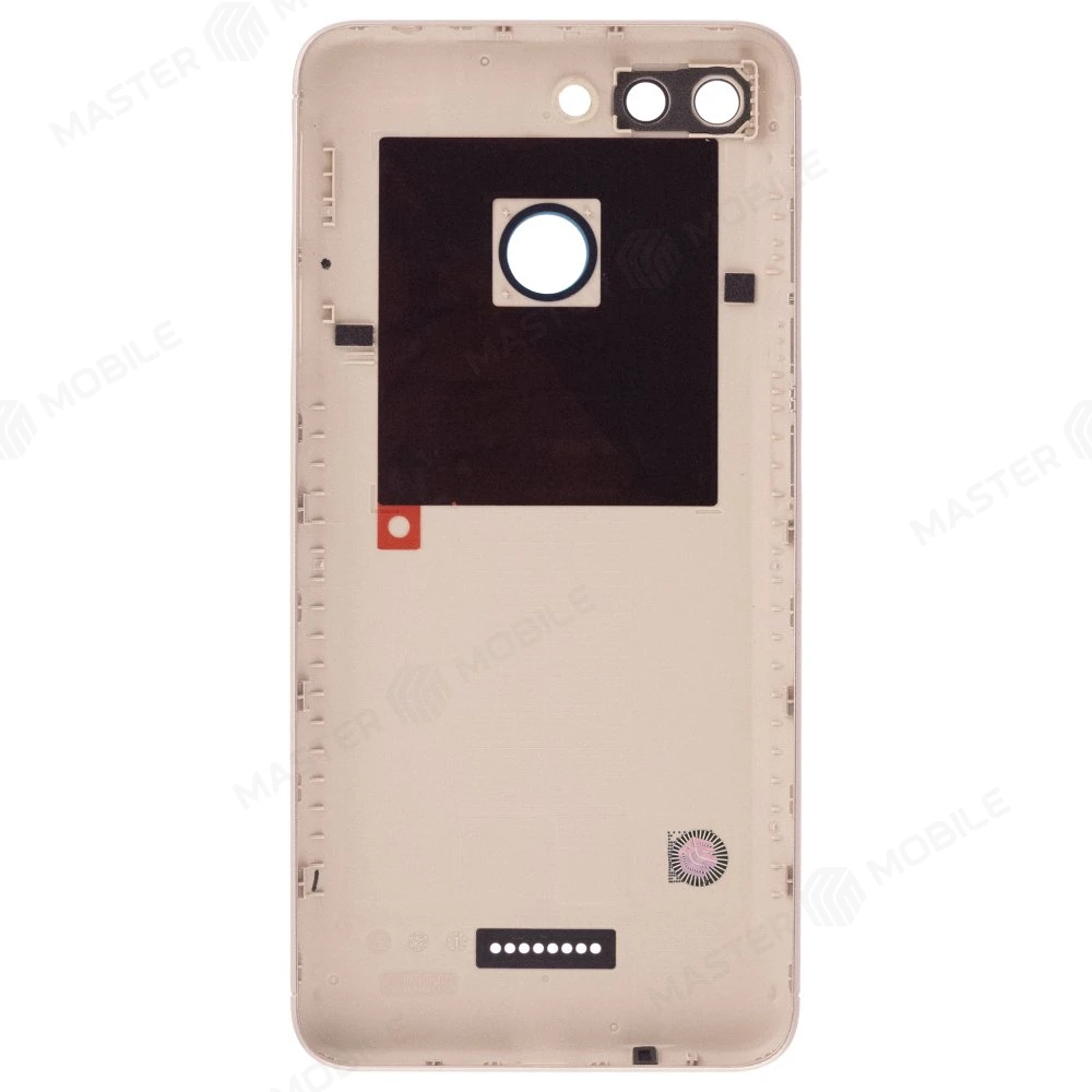 Задняя крышка для Xiaomi Redmi 6 (M1804C3DG) (Global Version / 2 SIM) (золотистый) (в сборе со стеклом камеры) фото №2