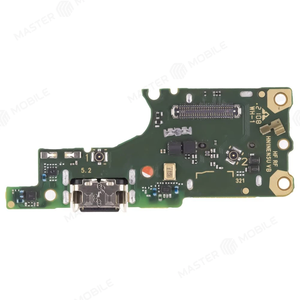 Нижняя плата для Huawei Honor 50 Lite (NTN-LX1) / Nova 8i (NEN-LX1) с комп. + разъем зарядки + микрофон + разъем SIM (ORIG100) фото №1