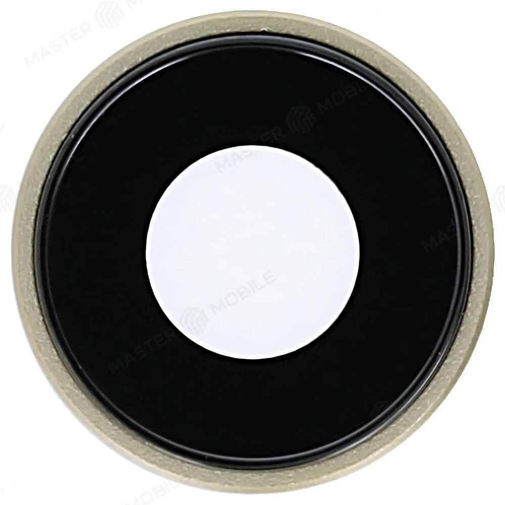 Стекло задней камеры для Apple iPhone Xr (в рамке) (желтый)  