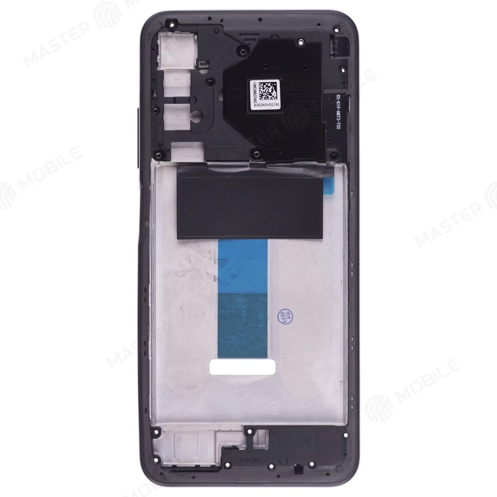 Рамка дисплея для Xiaomi Poco M3 Pro 4G (M2103K19PY) (черный) фото №2