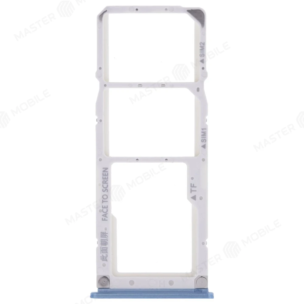 Держатель сим-карты для Xiaomi Mi A2 Lite (M1805D1SG) / Redmi 6 Pro (синий)  фото №1