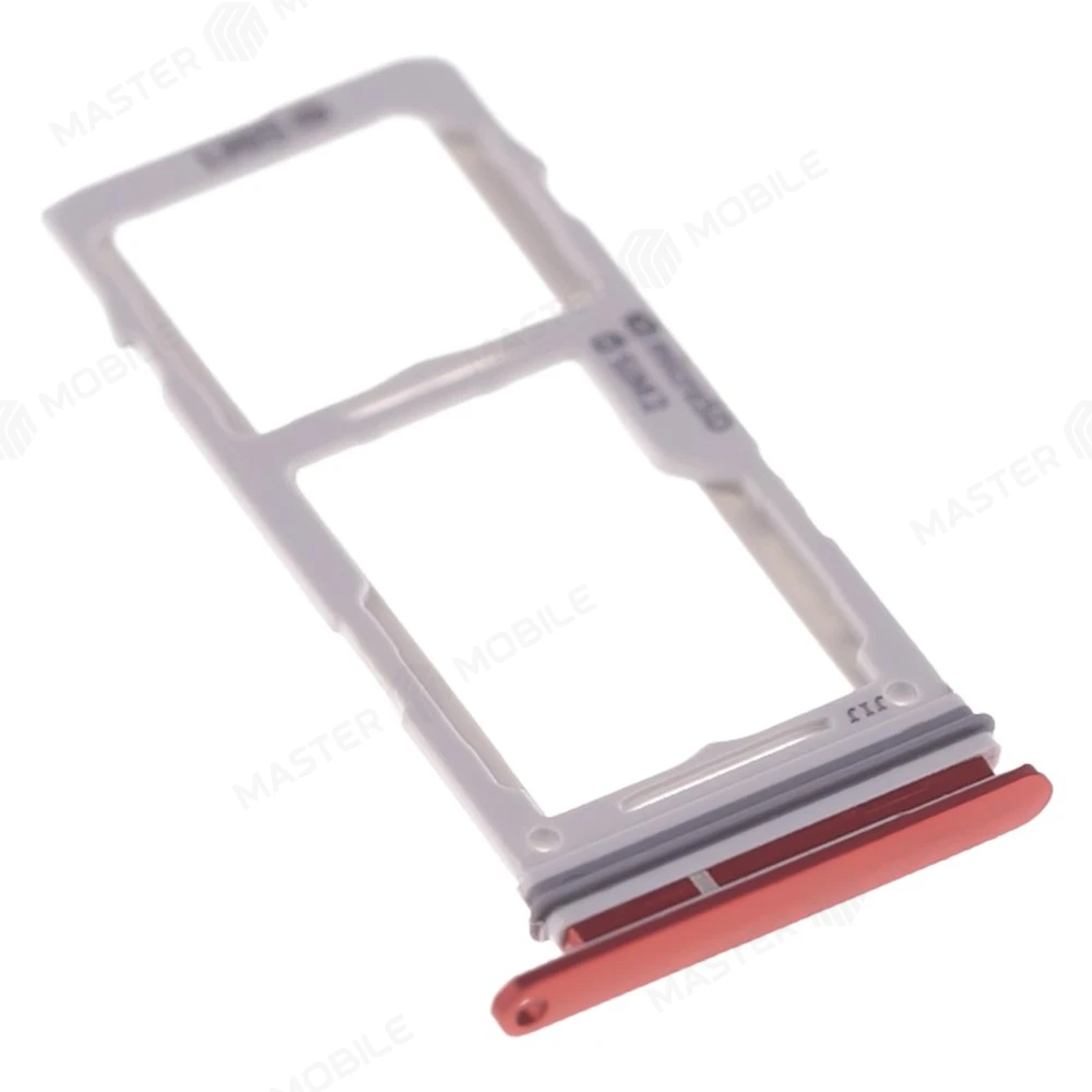 Держатель сим-карты для Samsung G973 Galaxy S10 / G975 Galaxy S10+ / G970 Galaxy S10e (красный) фото №3