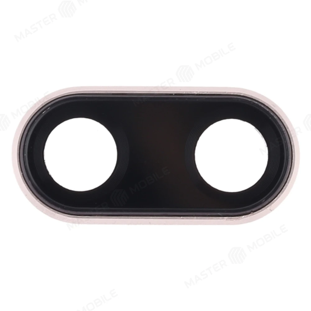 Стекло задней камеры для Huawei P20 (EML-L29) (в рамке) (серебристый) 