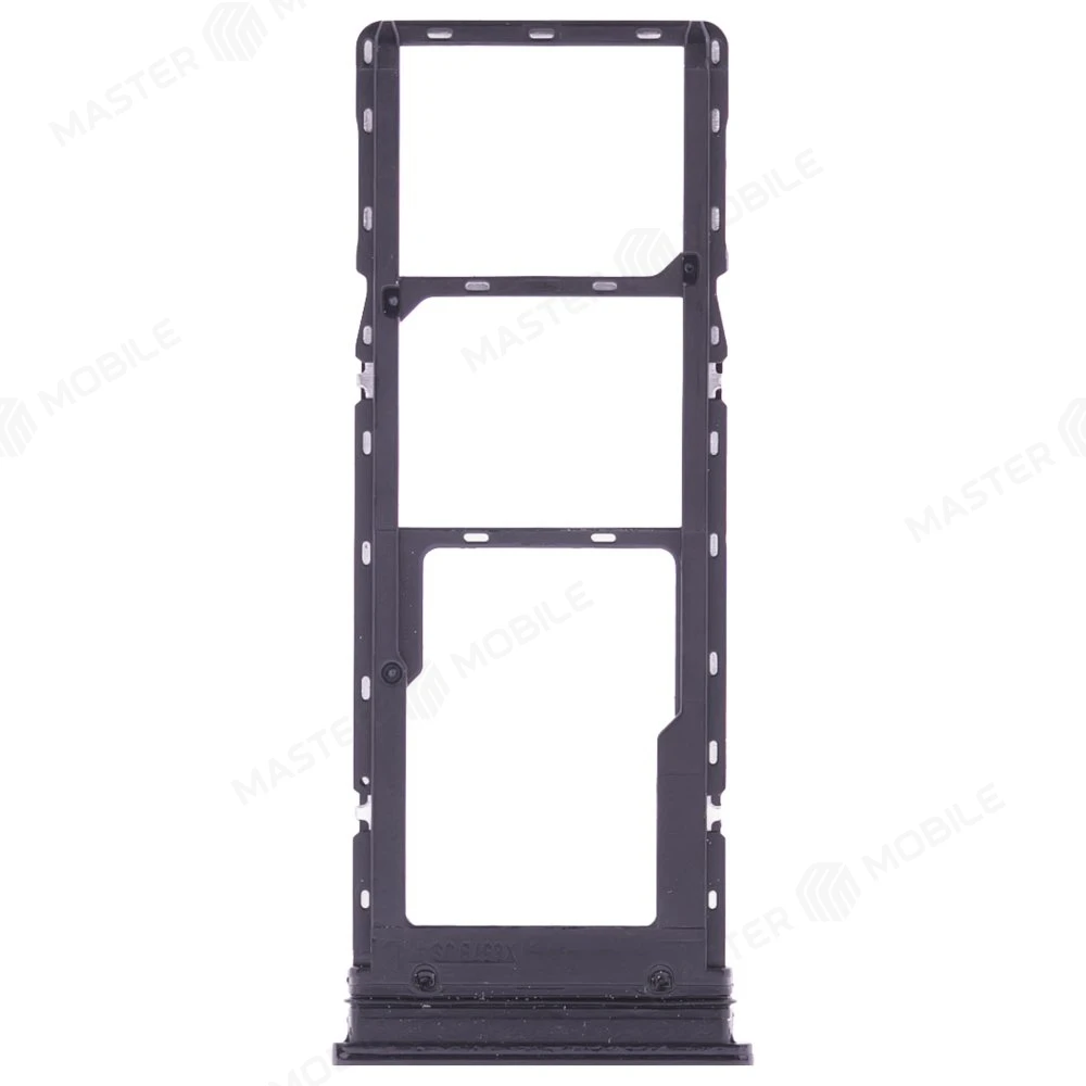 Держатель сим-карты для Infinix Hot 10 Lite (X657B) (черный) фото №2