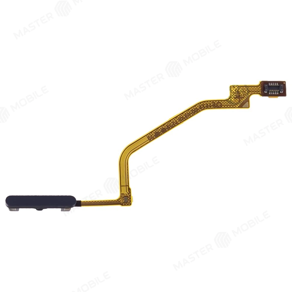 Шлейф для Xiaomi Poco X3 NFC (M2007J20CG) / Poco X3 Pro (M2102J20SG) с комп. + сканер отпечатка пальца (черный)  фото №1