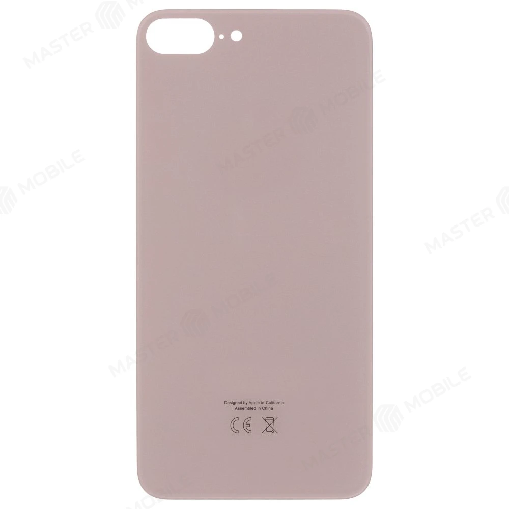 Задняя крышка для Apple iPhone 8 Plus (золотистый) (с широким отверстием) (Premium) фото №1