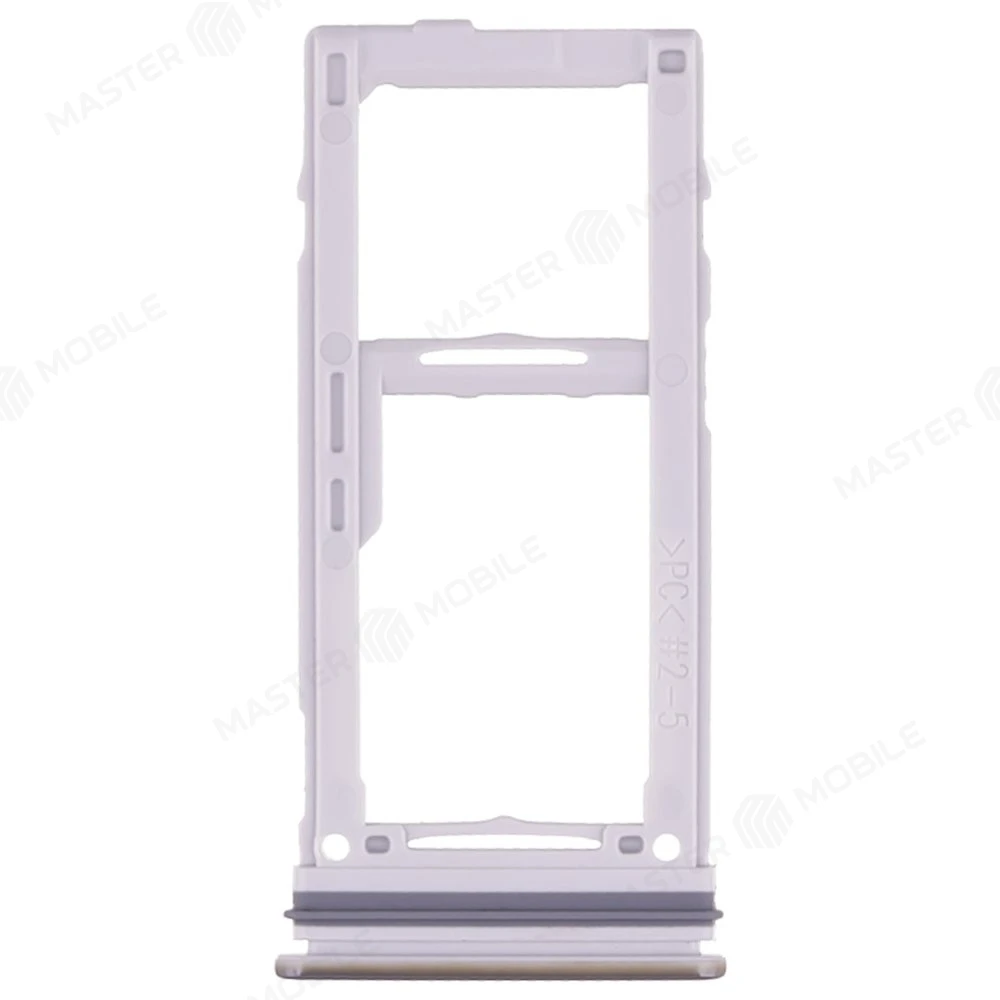 Держатель сим-карты для Samsung M526 Galaxy M52 5G (серебристый) фото №2