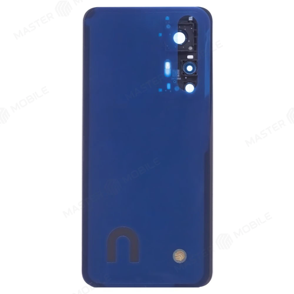 Задняя крышка для Xiaomi 12T (22071212AG) (голубой) (в сборе со стеклом камеры) фото №2