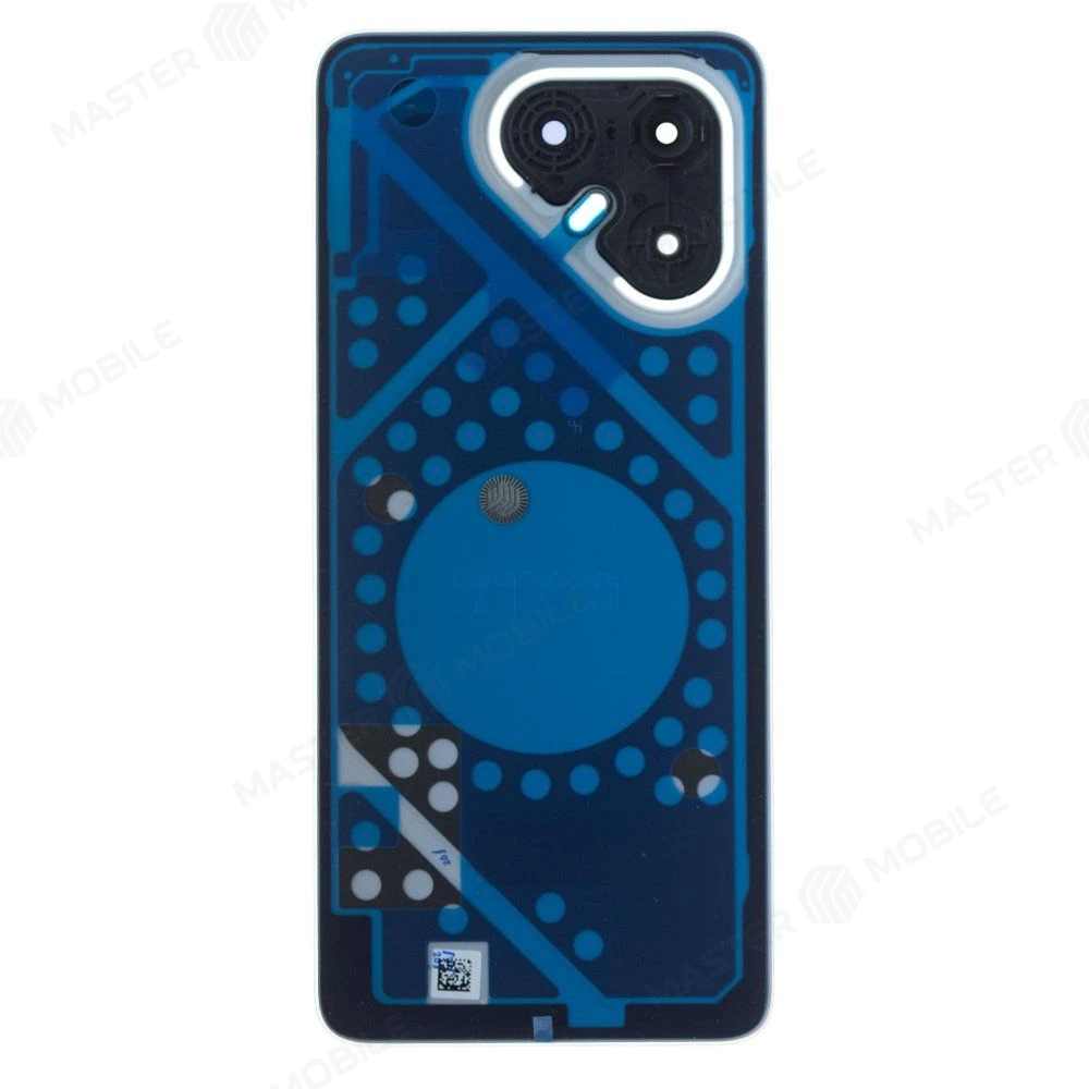 Задняя крышка для Tecno Pova 7 5G (LJ7) (серый) (в сборе со стеклом камеры) фото №2