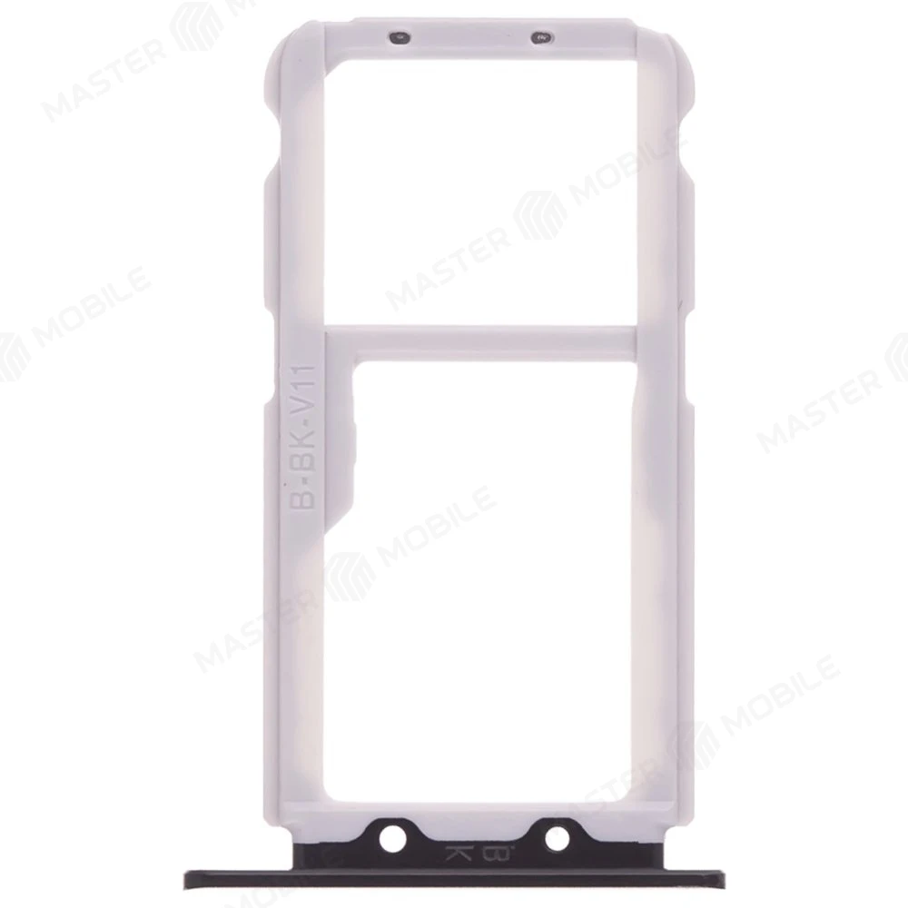 Держатель сим-карты для Huawei Honor View 10 (черный) фото №2