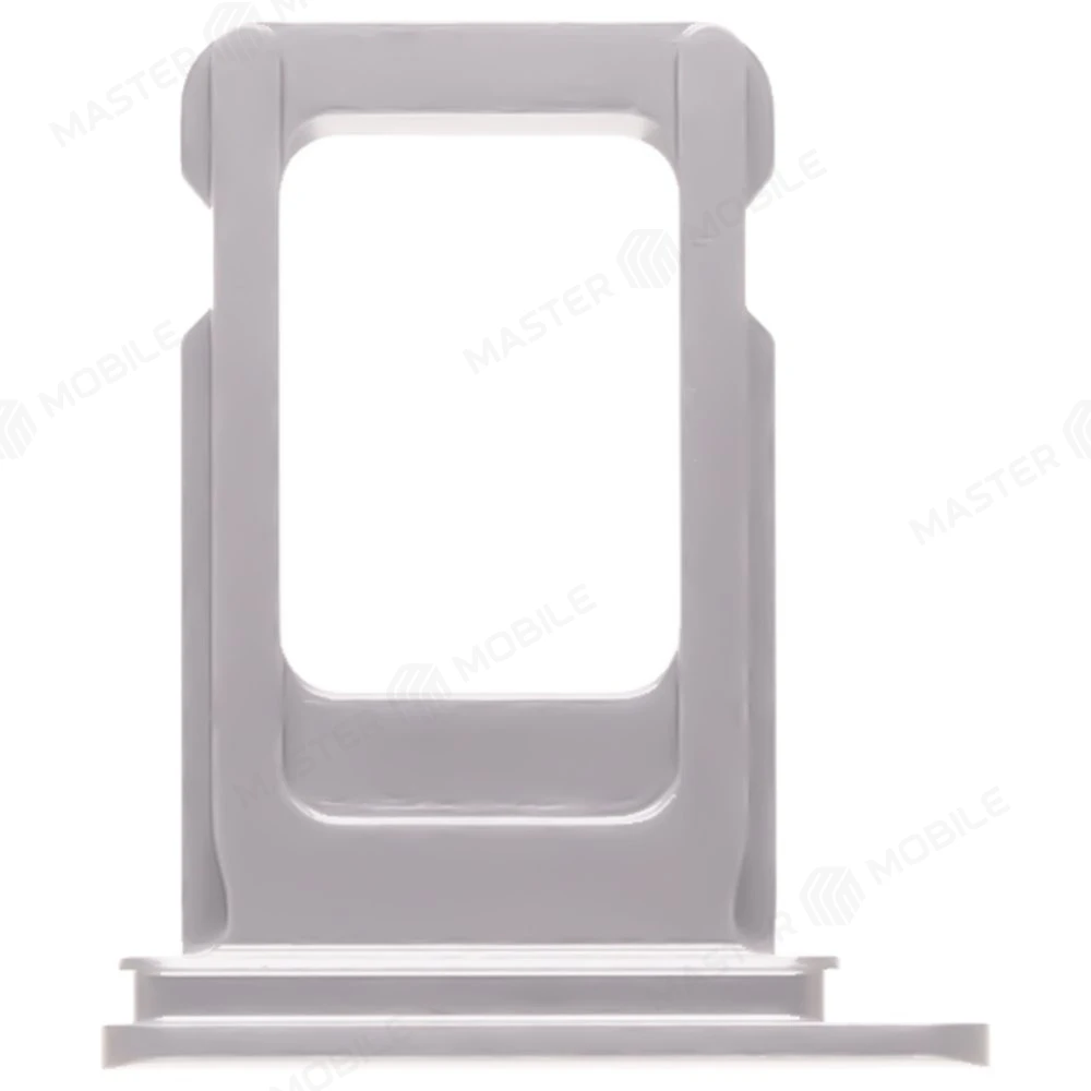 Держатель сим-карты для Apple iPhone 11 (серебристый) фото №2