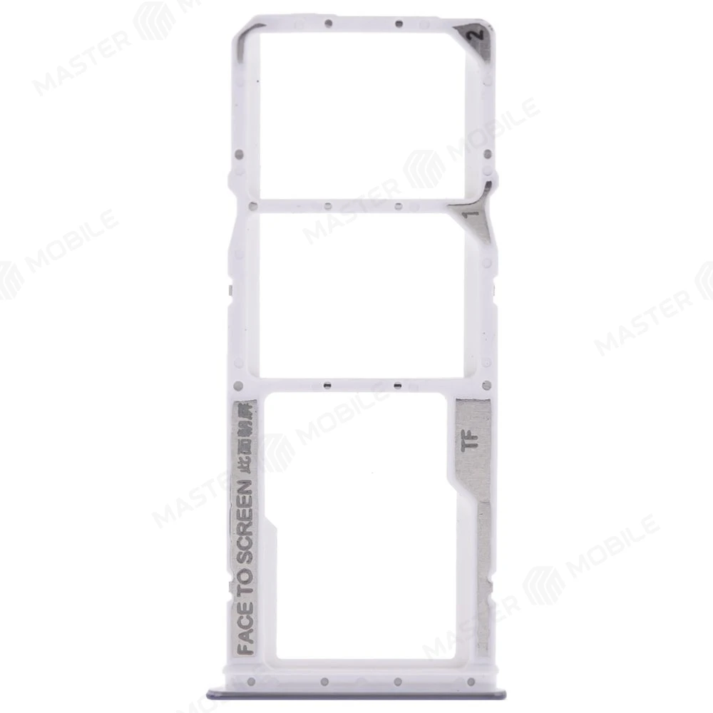 Держатель сим-карты для Xiaomi Redmi Note 10 4G (M2101K7AG) / Redmi Note 10S (M2101K7BG) (серебристый)  фото №1