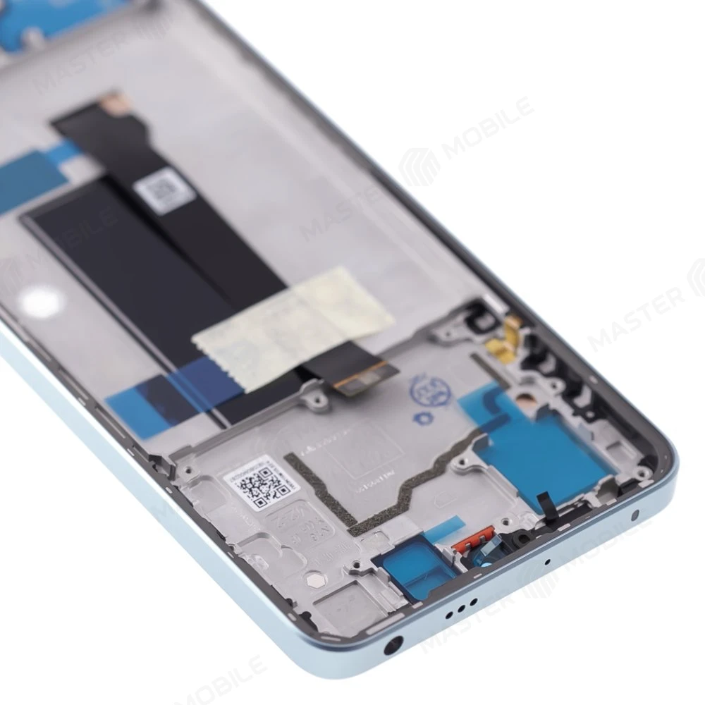 Дисплей для Xiaomi Poco X6 (23122PCD1G) / Redmi Note 13 Pro 5G (2312DRA50C) + тачскрин (синий) (в рамке) (ORIG100) (SP) фото №3