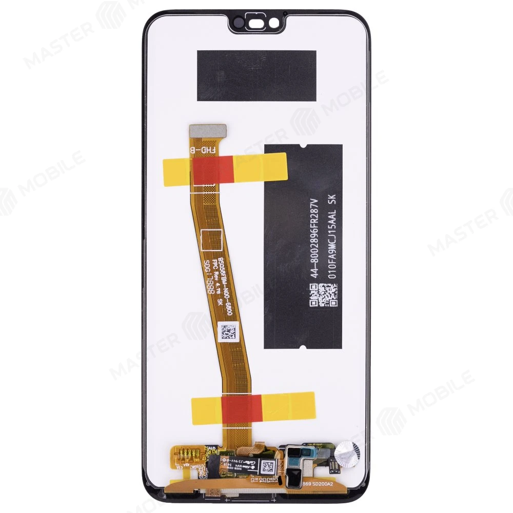 Дисплей для Huawei Honor 10 (COL-L29) + тачскрин (в сборе со шлейфом Home) (черный) (ORIG) фото №2