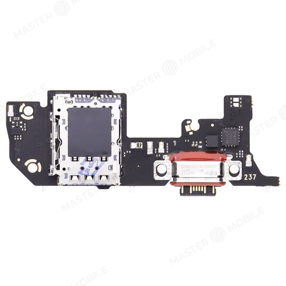 Нижняя плата для Xiaomi 14T Pro (MZB0HH9RU) / Redmi K70 Ultra с комп. + разъем зарядки + микрофон + разъем SIM фото №2