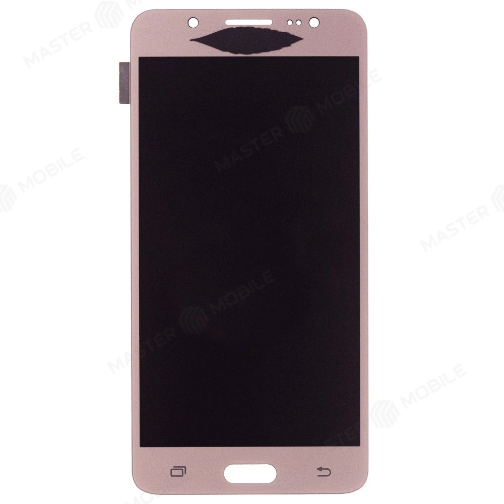 Дисплей для Samsung J510 Galaxy J5 (2016) + тачскрин (золотистый) (OLED) фото №1