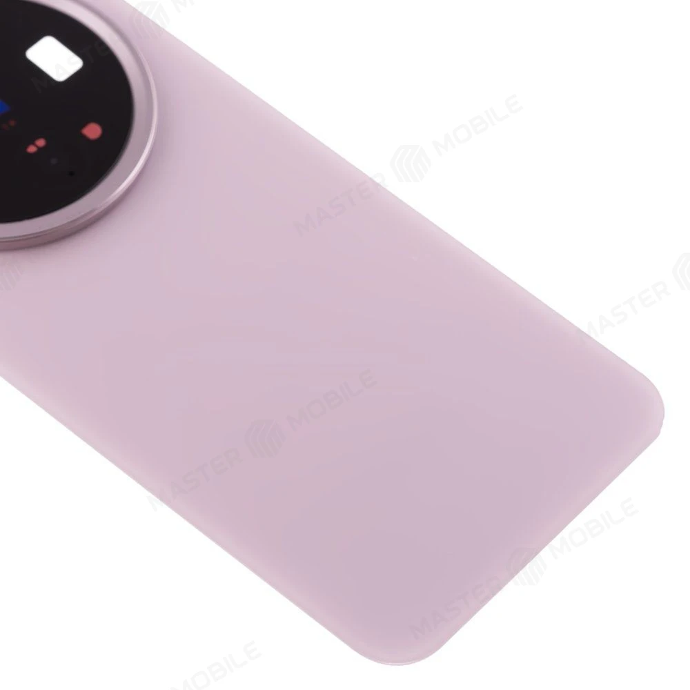 Задняя крышка для Vivo X200 Pro mini (V2419A) (розовый) (в сборе со стеклом камеры)  фото №4