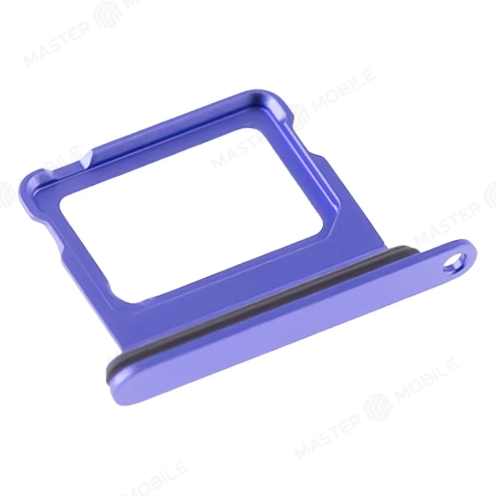 Держатель сим-карты для Apple iPhone 16 / iPhone 16 Plus (синий)  фото №3