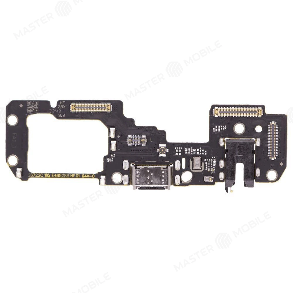 Нижняя плата для Realme 9 Pro+ (RMX3393) с комп. + разъем зарядки + разъем гарнитуры + микрофон фото №1