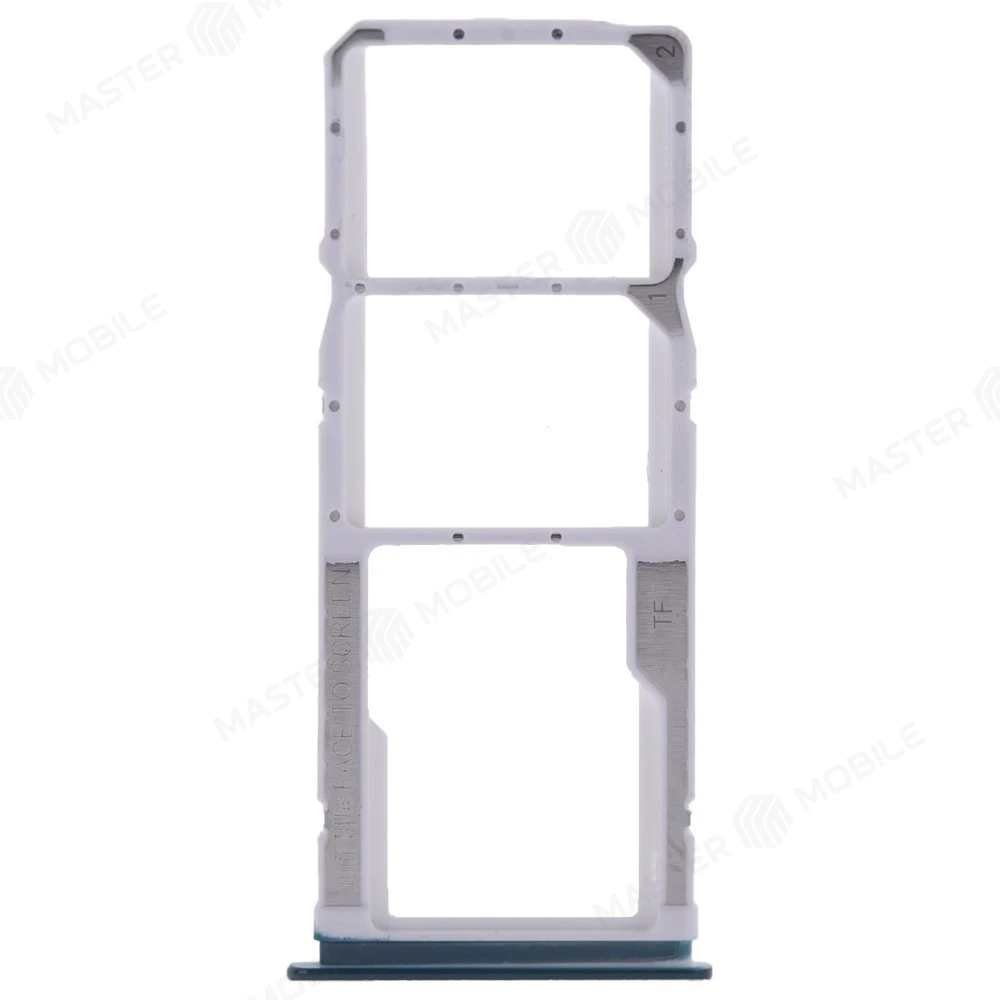 Держатель сим-карты для Xiaomi Redmi Note 9 (M2003J15SG) (зеленый)  фото №1