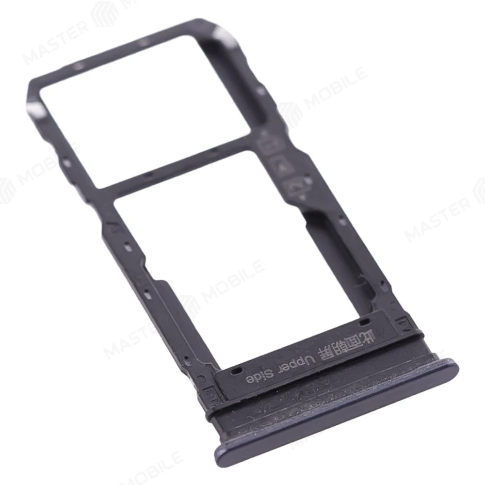 Держатель сим-карты для Vivo T1 5G (V2157) (черный) фото №3