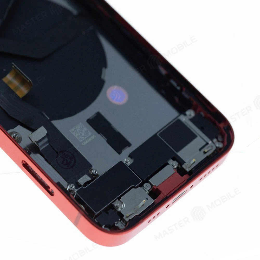 Корпус для Apple iPhone 12 (красный) (в сборе) (ORIG100) (Снятый) (возможен дефект ЛКП) фото №4