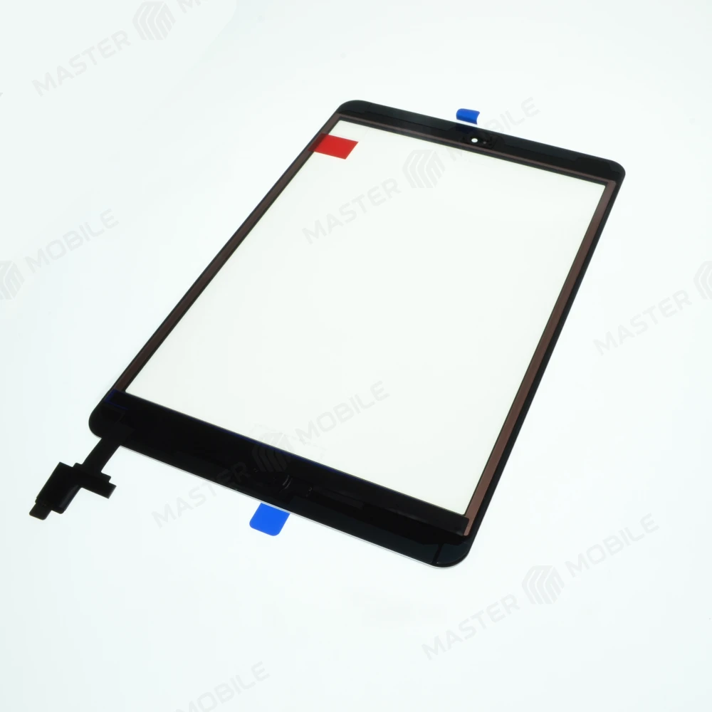 Тачскрин для Apple iPad mini (A1432/A1454/A1455) / iPad mini 2 (A1489/A1490/A1491) + кнопка Home + коннектор (черный) (Premium) фото №2